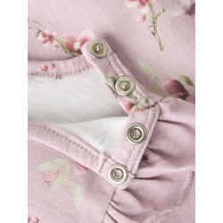 NAME IT Baby Betty L/S Bodystocking - Dawn Pink