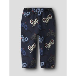 NAME IT Mini Brett Motorcycle Sweatpants - Navy Blazer
