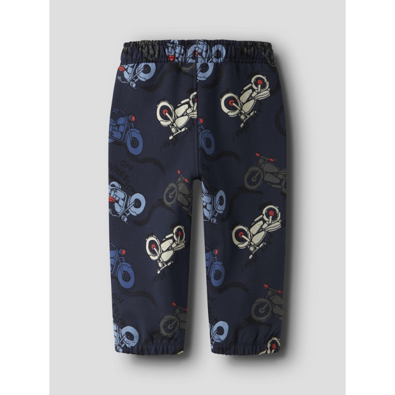 NAME IT Mini Brett Motorcycle Sweatpants - Navy Blazer