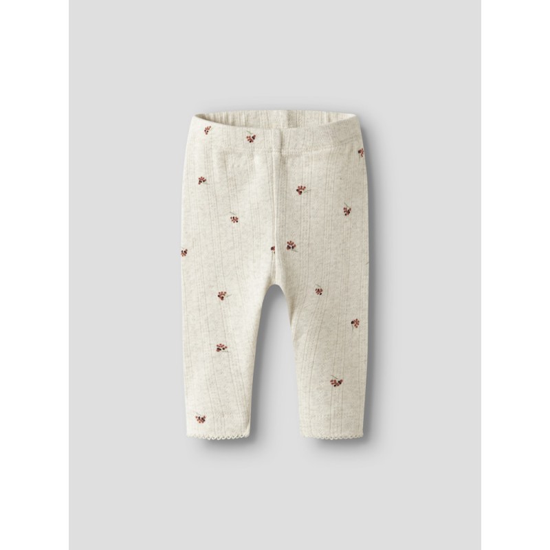 NAME IT Baby Berries Leggings - Peyote Melange