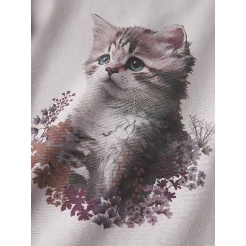 NAME IT Mini Boloras L/S Top - Lilac Marble