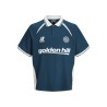 JACK & JONES Junior Club Ribbede S/S Løs Football Polo - Poseidon