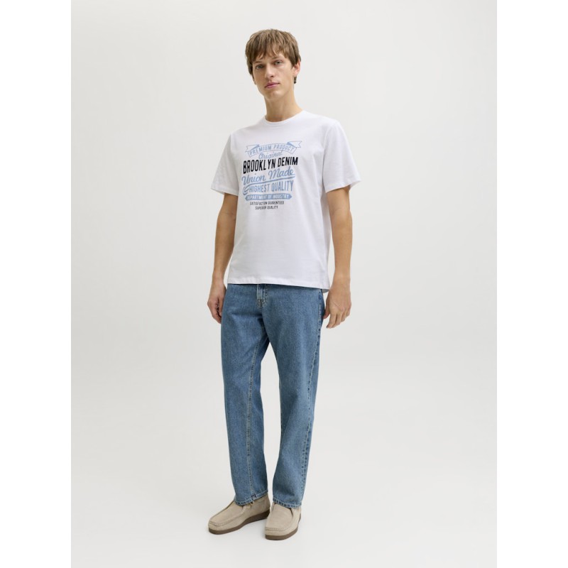 JACK & JONES Paxton S/S T-shirt - Hvid