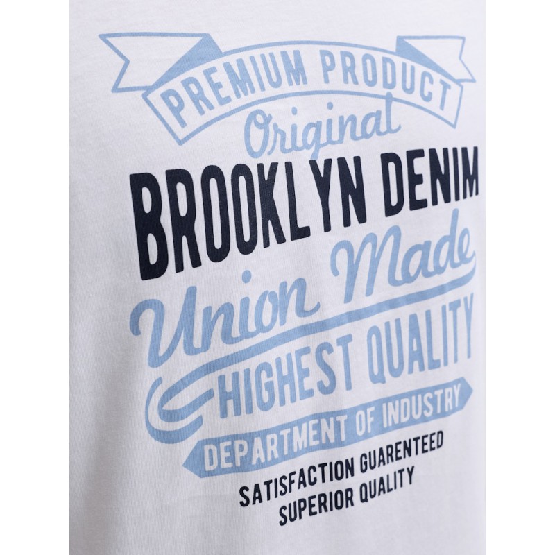 JACK & JONES Paxton S/S T-shirt - Hvid