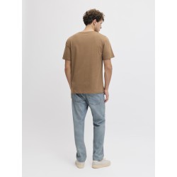 JACK & JONES Theo S/S T-shirt - Coca Mocha