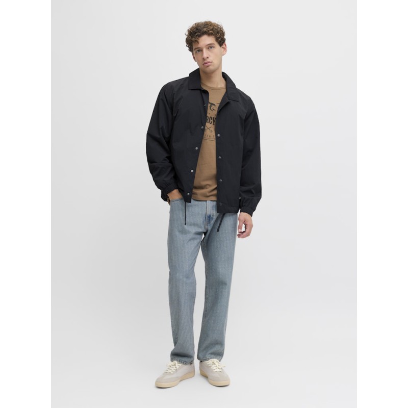 JACK & JONES Theo S/S T-shirt - Coca Mocha