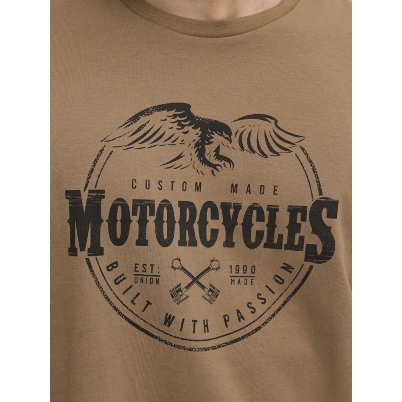 JACK & JONES Theo S/S T-shirt - Coca Mocha