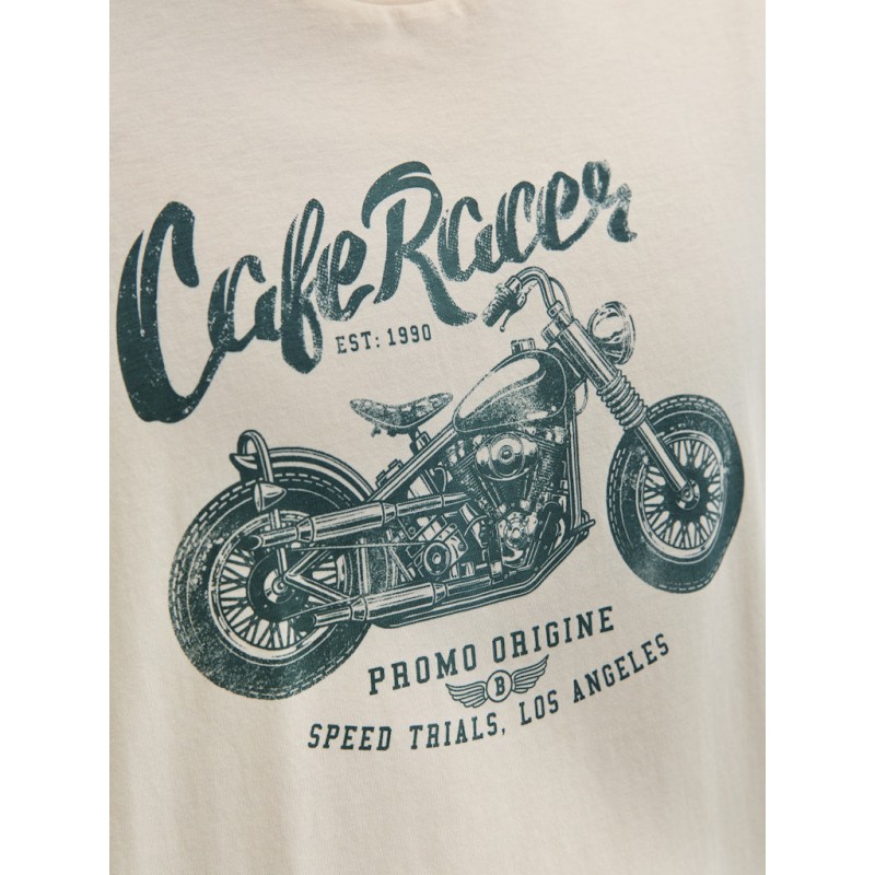 JACK & JONES Theo S/S T-shirt - Whitecap Gray