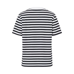 PIECES Ria kortærmet stribet t-shirt  - Sort