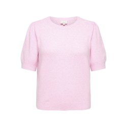 ONLY CARMAKOMA Rica s/4 strik Pullover - Pink-A-Boo