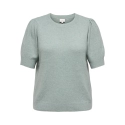 ONLY CARMAKOMA Rica s/4 strik Pullover - Chinois Green