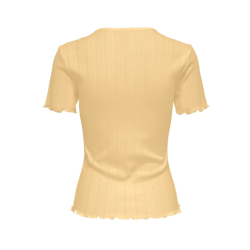 ONLY Tenna Rund Hals S/S Top - Sunlight