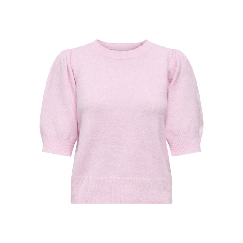 ONLY Rica 2/4 Strik Pullover - Pink-A-Boo