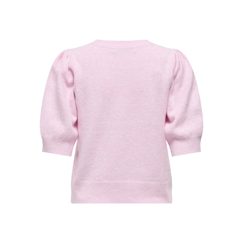 ONLY Rica 2/4 Strik Pullover - Pink-A-Boo