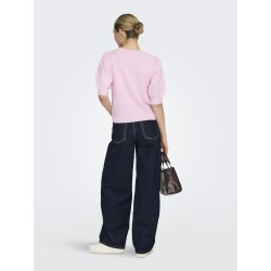 ONLY Rica 2/4 Strik Pullover - Pink-A-Boo