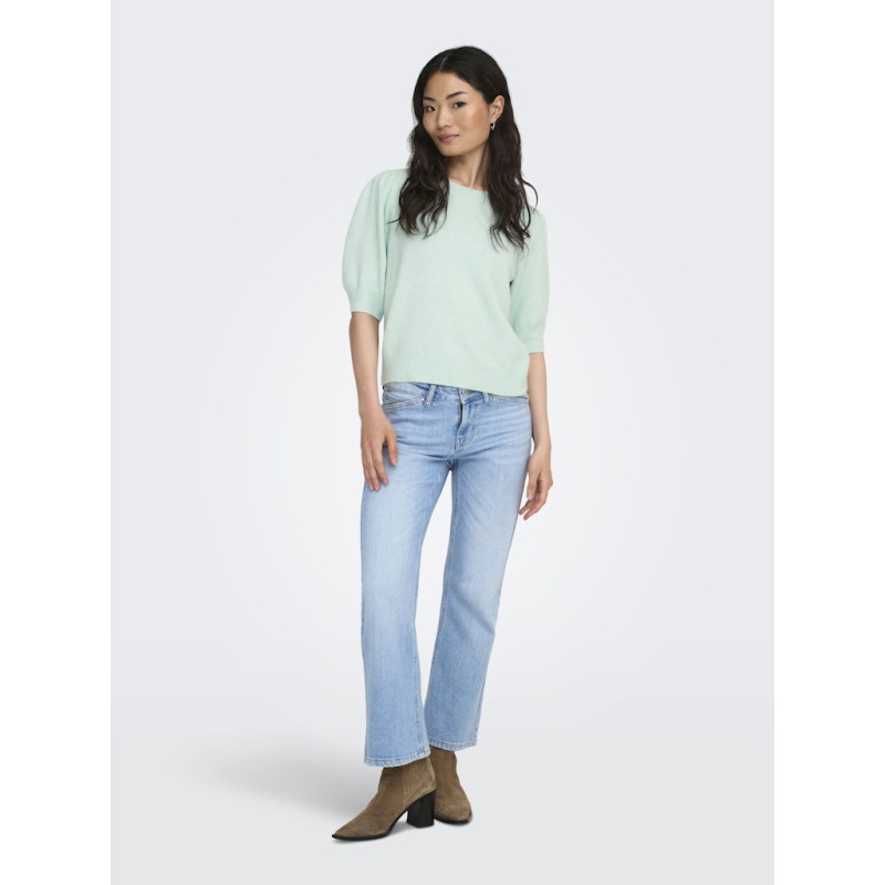 ONLY Rica 2/4 Strik Pullover - Mist Green