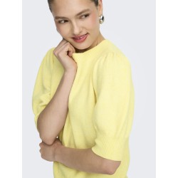 ONLY Rica 2/4 Strik Pullover - Double Cream