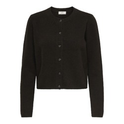 JDY Chloe strikcardigan - Chocolate Torte