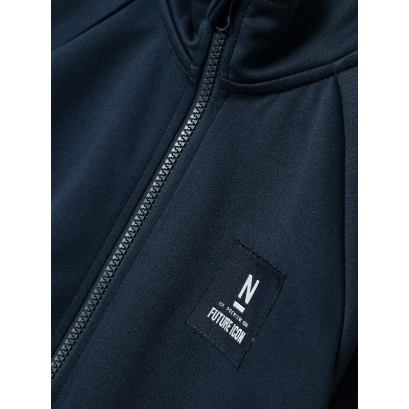 NAME IT Kids Jakka L/S Sweat Cardigan - Dark Sapphire