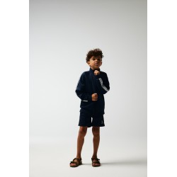 NAME IT Kids Jakka L/S Sweat Cardigan - Dark Sapphire
