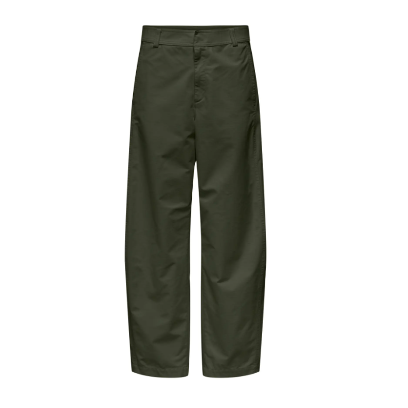 ONLY Clair MW Barrel Bukser - Kambaba