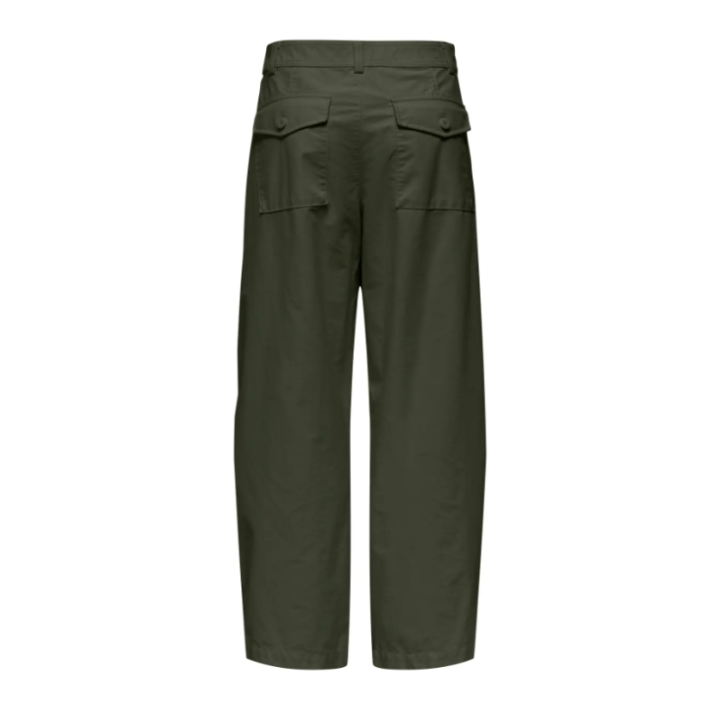 ONLY Clair MW Barrel Bukser - Kambaba