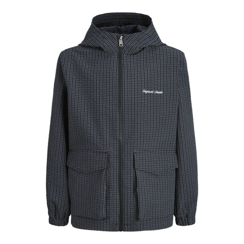 JACK & JONES Junior Niagra Ternet Jakke - Asphalt