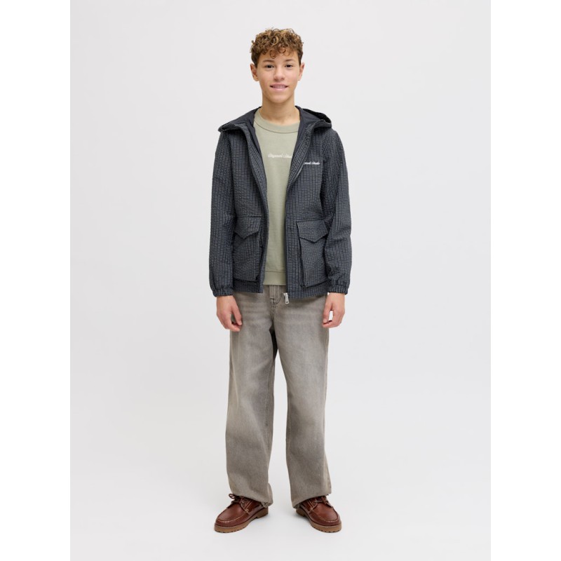 JACK & JONES Junior Niagra Ternet Jakke - Asphalt