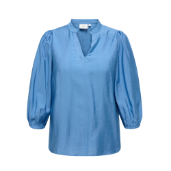 ONLY CARMAKOMA Joanna 3/4 V-hals Top - Rivera