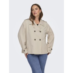 ONLY CARMAKOMA Hannah Kort Frakke - Humus