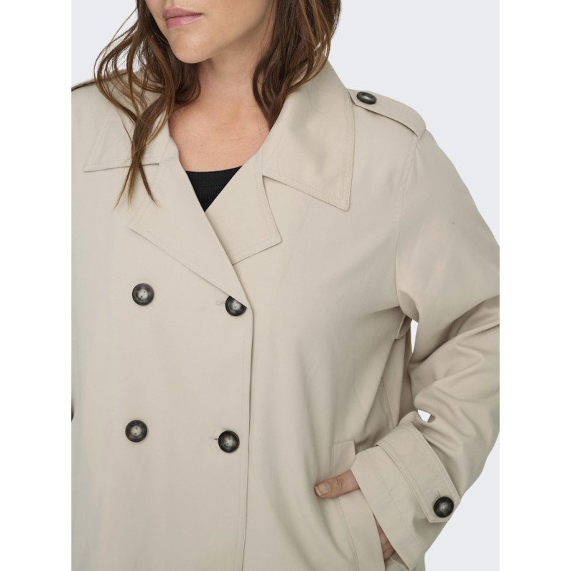 ONLY CARMAKOMA Hannah Kort Frakke - Humus