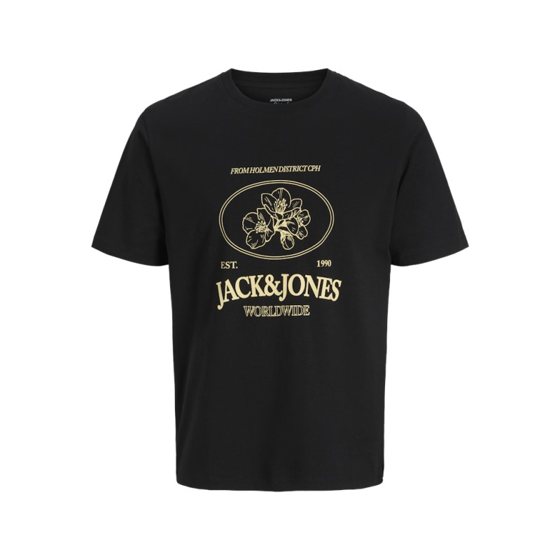 JACK & JONES Plus Nantucket T-shirt - Sort