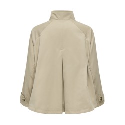 ONLY Nana Cape Jakke - Silver Mink