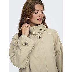 ONLY Nana Cape Jakke - Silver Mink