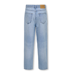 ONLY & SONS Junior Fade Loose Tailered Denim Jeans - Light Blue Denim