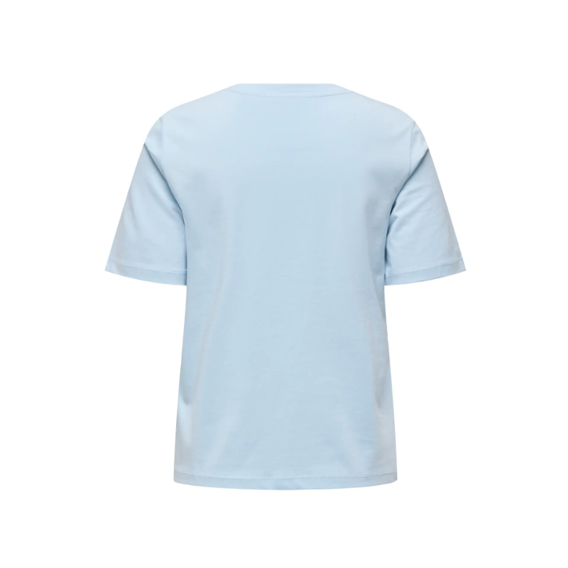 ONLY Only Bomuld T-shirt - Cashmere Blue