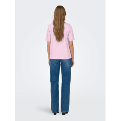 ONLY Only Bomuld T-shirt - Roseate Spoonbill