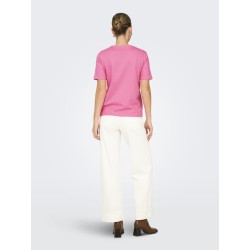 ONLY Freja Luxe T-Shirt - Sachet Pink