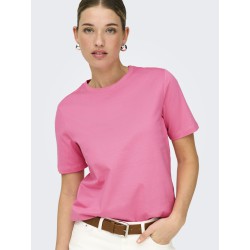 ONLY Freja Luxe T-Shirt - Sachet Pink