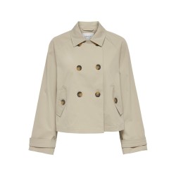 ONLY April Kort Jakke - Oxford Tan
