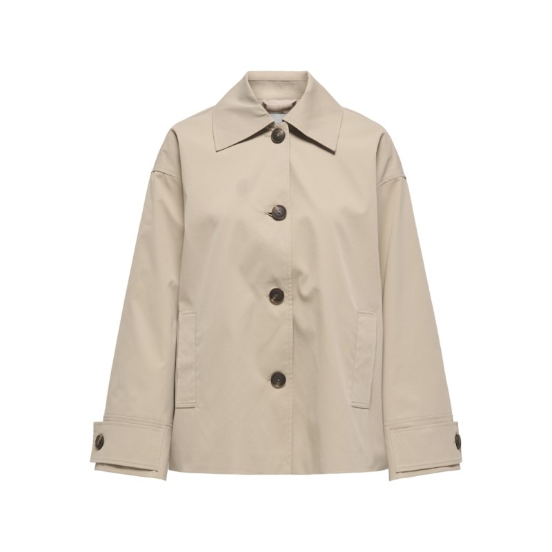 ONLY Eja Kort Jakke - Humus