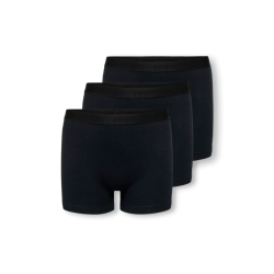 KIDS ONLY Lola 3-Pak Logo Hipsters - Sort