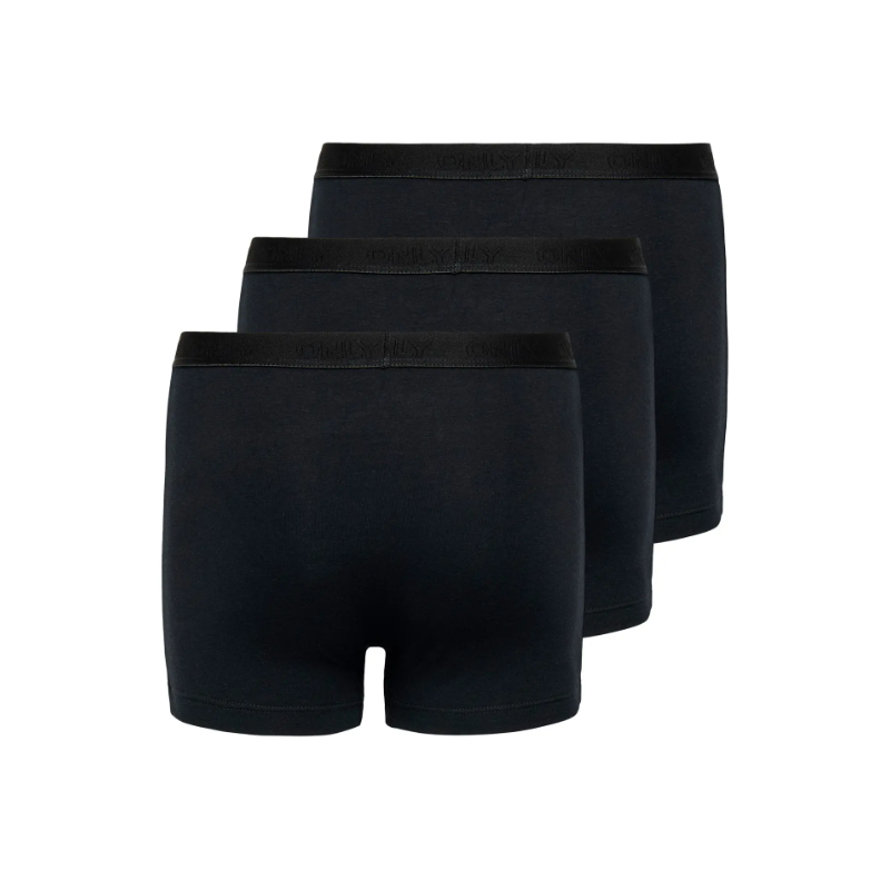 KIDS ONLY Lola 3-Pak Logo Hipsters - Sort