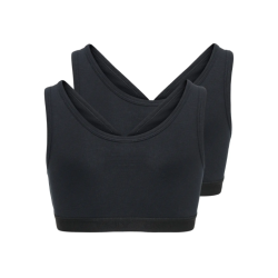 KIDS ONLY Lola 2-pak Vendebare Top - Sort