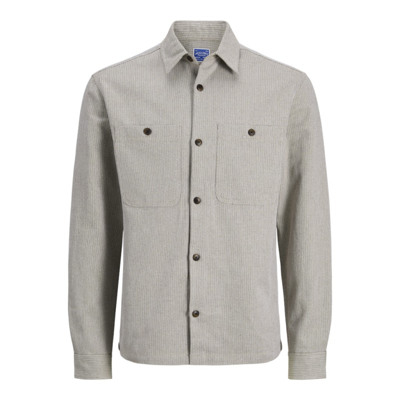 JACK & JONES Bluerayle Hør Solid L/S Skjorte - Lemon Pepper
