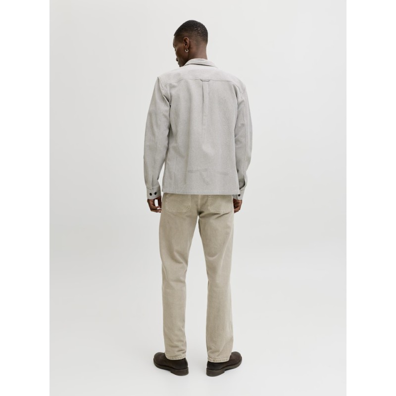 JACK & JONES Bluerayle Hør Solid L/S Skjorte - Lemon Pepper