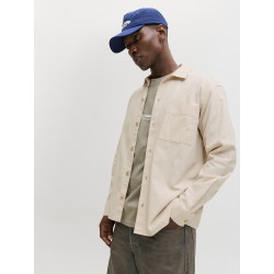 JACK & JONES Tristan Overshirt L/S - Moonbeam