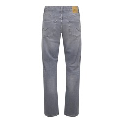 ONLY & SONS Weft Regular MW Jeans - Light Grey Denim