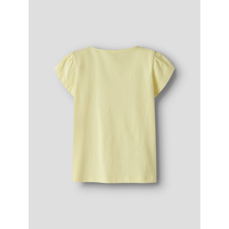 NAME IT MIni Fuba Stitch S/S Top - Lemonade