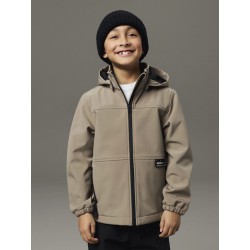 NAME IT Kids Alfa08 Softshell Jakke - Fossil